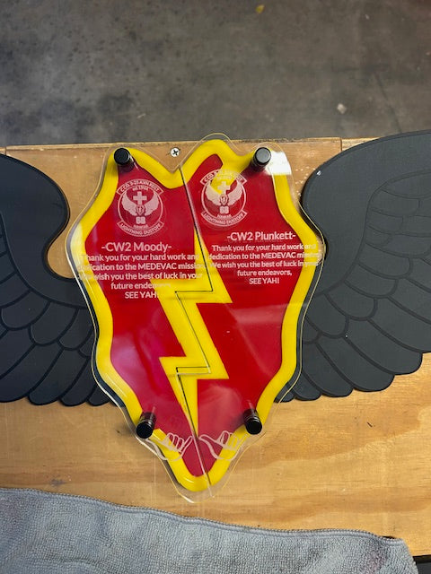 25 ID/3-25 CAB Plaque